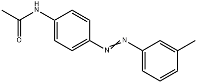 N-(4-((3-Methylphenyl)azo)phenyl)acetamide 结构式