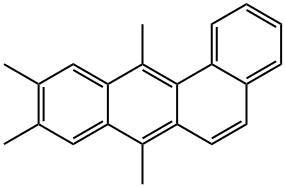 7,9,10,12-Tetramethylbenz[a]anthracene 结构式