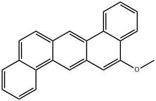 5-Methoxydibenz[a,h]anthracene 结构式
