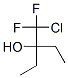 3-(chloro-difluoro-methyl)pentan-3-ol 结构式