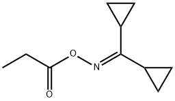 (dicyclopropylmethylideneamino) propanoate 结构式