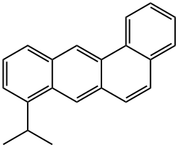 8-Isopropylbenz[a]anthracene 结构式
