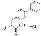 DL-3-(4-BIPHENYL)ALANINE HYDROCHLORIDE 结构式