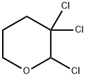2,3,3-三氯四氢吡喃 结构式