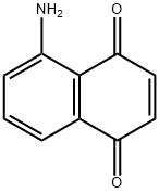 5-aminonaphthalene-1,4-dione 结构式