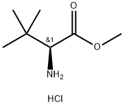 L-叔亮氨酸甲酯盐酸盐 结构式