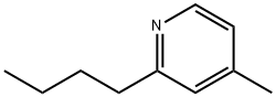 2-butyl-4-methylpyridine 结构式