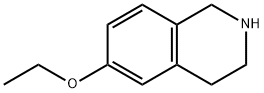 6-乙氧基-1,2,3,4-四氢异喹啉 结构式