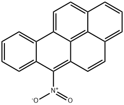 6-硝基苯并(A)芘 结构式