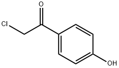 2-氯-4'-羟基苯乙酮 结构式