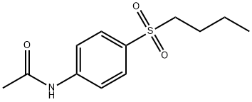 N-(4-butylsulfonylphenyl)acetamide 结构式