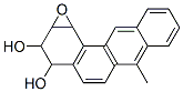Benzo(6,7)phenanthro(3,4-b)oxirene-2,3-diol, 1a,2,3,11c-tetrahydro-6-m ethyl- 结构式