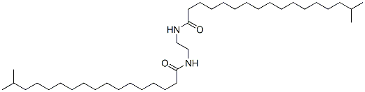 N,N'-1,2-ethanediylbis(isooctadecan-1-amide) 结构式