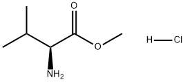 L-缬氨酸甲酯盐酸盐 结构式