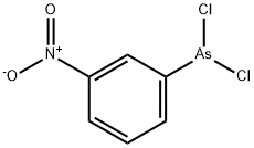 Dichloro(3-nitrophenyl)arsine 结构式