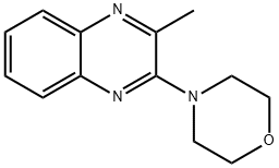 3-methyl-2-morpholin-4-yl-quinoxaline 结构式