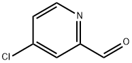 4-氯-2-吡啶甲醛 结构式