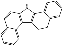 12,13-Dihydro-7H-dibenzo[a,g]carbazole 结构式