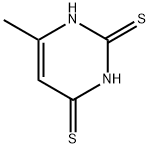 6-methyl-1H,3H-pyrimidine-2,4-dithione 结构式
