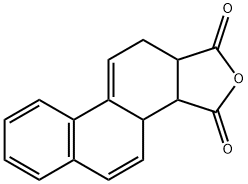 1,2,3,10a-Tetrahydrophenanthrene-1,2-dicarboxylic anhydride 结构式