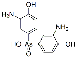 bis(3-amino-4-hydroxy-phenyl)arsinic acid 结构式
