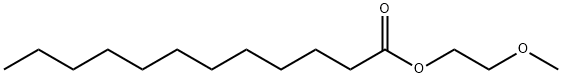 2-methoxyethyl laurate  结构式