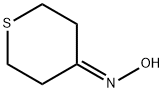 四氢噻喃-4-酮肟 结构式