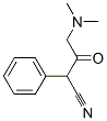 4-dimethylamino-3-oxo-2-phenyl-butanenitrile 结构式