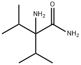 Butanamide,  2-amino-3-methyl-2-(1-methylethyl)- 结构式