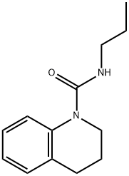 1(2H)-QUINOLINECARBOXAMIDE, 3,4-DIHYDRO-N-PROPYL- 结构式