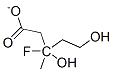 3-fluoromevalonate 结构式