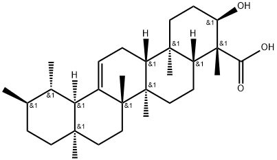 β-乳香酸 结构式