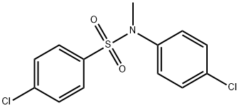 4-Chloro-N-(4-chlorophenyl)-N-methylbenzenesulfonamide 结构式