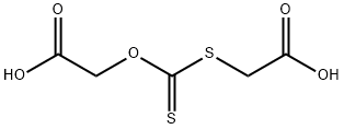 2-(carboxymethylsulfanylcarbothioyloxy)acetic acid 结构式
