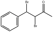 3,4-DIBROMO-4-PHENYL-2-BUTANONE 结构式