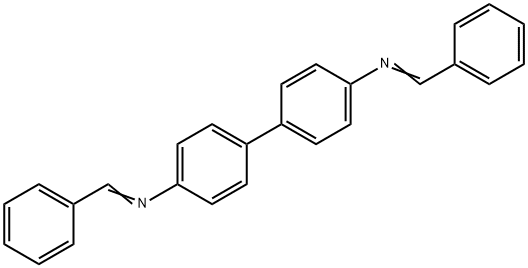 N,N'-二苯亚甲基联苯胺 结构式