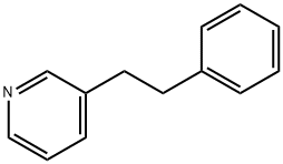 3-(2-苯乙基)吡啶 结构式