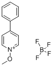 1-甲氧基-4-苯基吡啶四氟硼酸盐 结构式