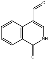 1-氧代-1,2-二氢异喹啉-4-甲醛 结构式