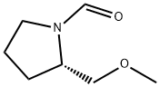 (S)-(-)-2-(甲氧甲基)-1-吡咯烷甲醛 结构式