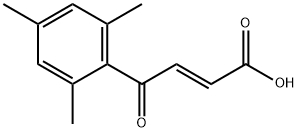 (E)-4-oxo-4-(2,4,6-trimethylphenyl)but-2-enoic acid 结构式