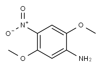 2,5-二甲氧基-4-硝基苯胺 结构式
