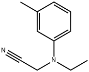 [ethyl(3-methylphenyl)amino]acetonitrile 结构式