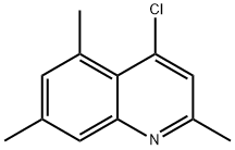 4-CHLORO-2,5,7-TRIMETHYLQUINOLINE 结构式