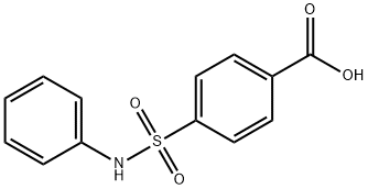 4-(苯基氨磺酰基)苯甲酸 结构式
