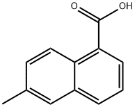 6-甲基-1-萘甲酸 结构式