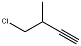 4-chloro-3-methylbut-1-yne 结构式