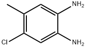 4-氯-5-甲基苯-1,2-二胺 结构式