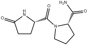 5-oxo-L-propyl-L-prolinamide  结构式
