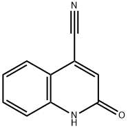 4-氰基-2-羟基喹啉 结构式